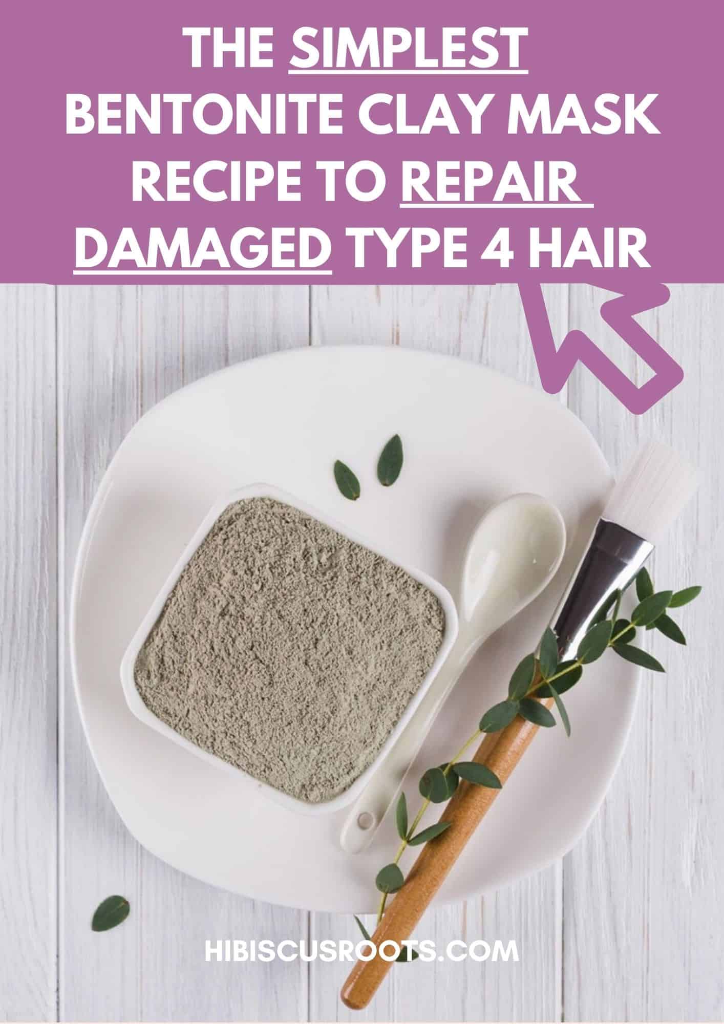 clay mask for hair recipe